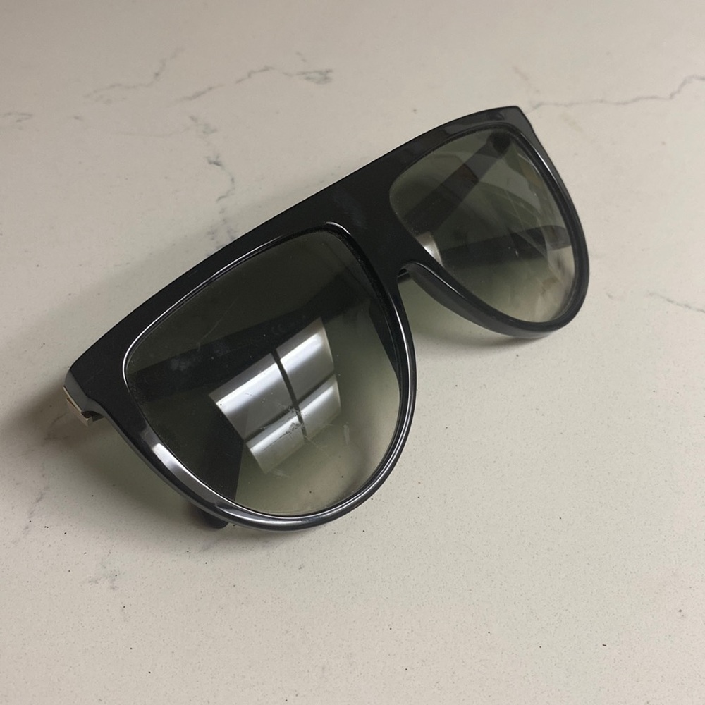Celine Black Sunglasses Slightly Used